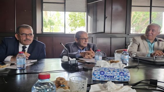 رئيس غرفة الداخلة وادي الذهب يشارك في جلسة جامعة الغرف الفلاحية بالرباط