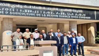 وفد فلاحي من بني ملال خنيفرة يزور الداخلة وادي الذهب لتبادل الخبرات