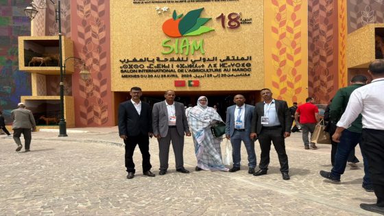 الغرفة الفلاحية لجهة الداخلة تضطلع على أحدث الابتكارات الفلاحية في المعرض الدولي للفلاحة بمكناس